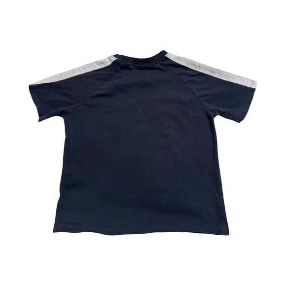 Zara Navy and Green T-Shirt - Picture 2 of 4